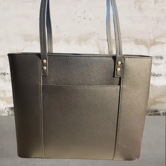 Karl Lagerfeld Black Tote with Cat Design - Picture 4 of 7